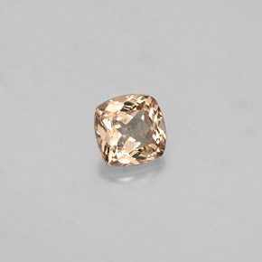 Granato cangiante Marrone dorato ad arancione naturale da 0.51 ct, Taglio a cuscino, VS
