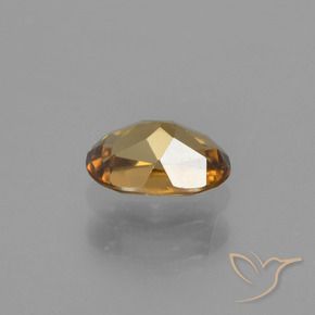 Granato cangiante naturale dorato da 0,72 ct, taglio ovale, VVS-VS