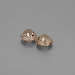 Gemme di Granato cangiante Verde dorato ad arancione naturale da  ct, Taglio rotondo, VVS-VS