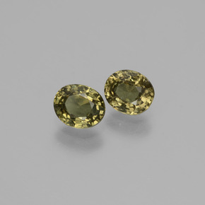 Granato cangiante naturale multicolore da 1,06 ct, taglio ovale, VS