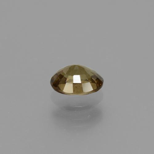 Granato cangiante naturale giallo da 0,65 ct, taglio ovale, VS