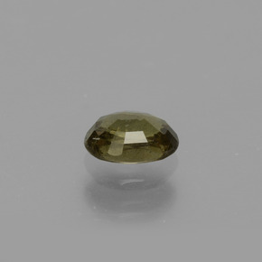 Granato cangiante naturale giallo da 0,69 ct, taglio ovale, VS