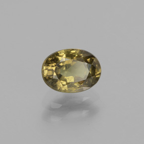 Granato cangiante naturale multicolore da 0,94 ct, taglio ovale, VS