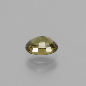 Granato cangiante Marrone verdastro a rosa rossa naturale da 0.80 ct, Taglio ovale, VS