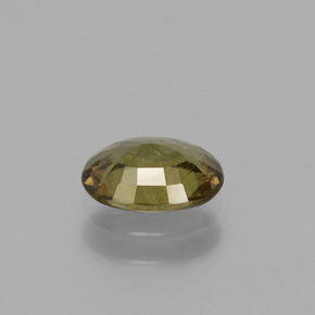 Granato cangiante Marrone verdastro a rosa rossa naturale da 0.96 ct, Taglio ovale, VS-SI