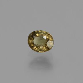 Granato cangiante naturale multicolore da 0,57 ct, taglio ovale, VS
