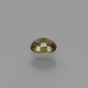 Granato cangiante Marrone verdastro a rosa rossa naturale da 0.48 ct, Taglio ovale, VS