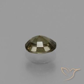 Granato cangiante naturale marrone da 0,87 ct, taglio ovale, VS