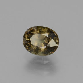 Granato cangiante naturale multicolore da 1,73 ct, taglio ovale, VS-SI