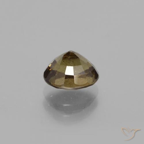 Granato cangiante Marrone scuro naturale da 1.55 ct, Ovale, VS-SI