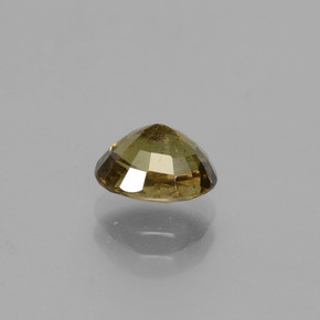 Granato cangiante Marrone dorato verdastro naturale da 1.34 ct, Taglio ovale, VS-SI