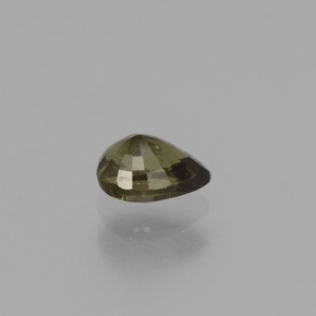Granato cangiante naturale multicolore da 0,48 ct, taglio a pera, VS