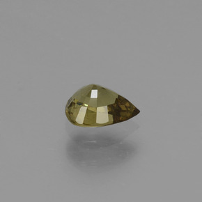 Granato cangiante naturale multicolore da 0,42 ct, taglio a pera, VS