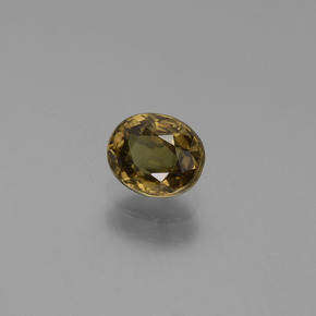 Granato cangiante naturale multicolore da 0,91 ct, taglio ovale, VS