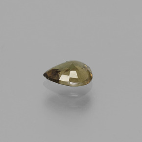 Granato cangiante Verde a Rosso-Rosa naturale da 0.73 ct, Forma a pera, VS