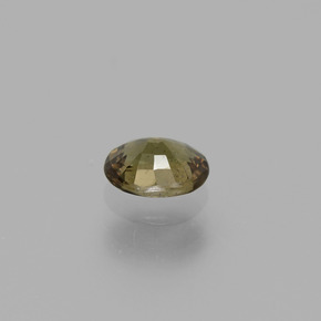 Granato cangiante naturale marrone da 0,77 ct, taglio ovale, VS