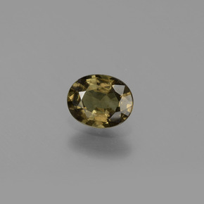 Granato cangiante Verde a Rosso-Rosa naturale da 0.70 ct, Taglio ovale, VS