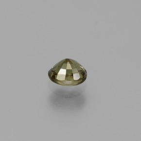 Granato cangiante Verde a Rosso-Rosa naturale da 0.62 ct, Taglio ovale, VS