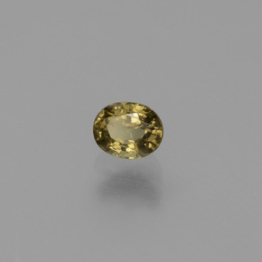 Granato cangiante naturale multicolore da 0,55 ct, taglio ovale, VS