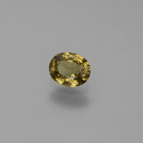 Granato cangiante naturale multicolore da 0,57 ct, taglio ovale, VS