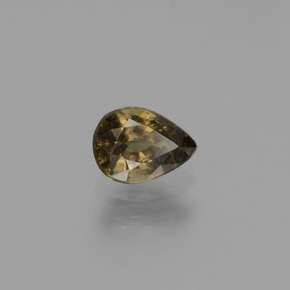Granato cangiante naturale cangiante da 0,86 ct, taglio a pera, VS