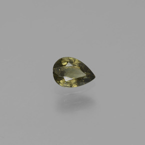 Granato cangiante naturale cangiante da 0,43 ct, taglio a pera, VS