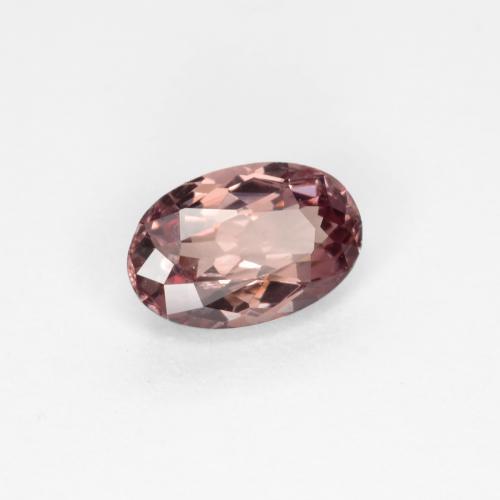 Granato cangiante naturale marrone da 0,57 ct, taglio ovale, VVS-VS