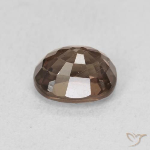 Granato cangiante Marrone Chiaro Medio naturale da 1.57 ct, Ovale, VVS-VS