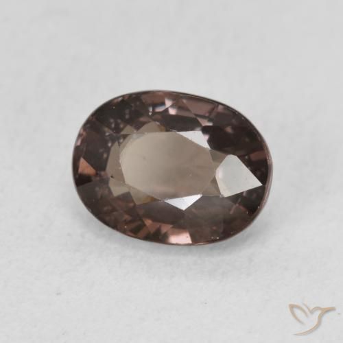Granato cangiante Marrone Chiaro Medio naturale da 1.58 ct, Ovale, VVS-VS