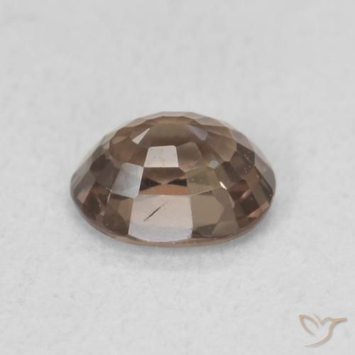 Granato cangiante Marrone Chiaro Medio naturale da 0.79 ct, Ovale, VVS-VS