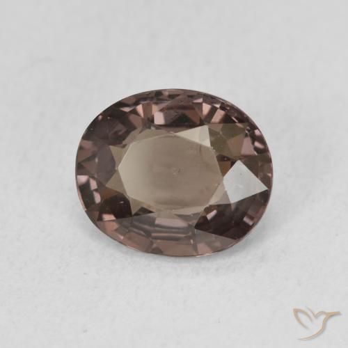 Granato cangiante Marrone Chiaro Medio naturale da 1.76 ct, Ovale, VVS-VS