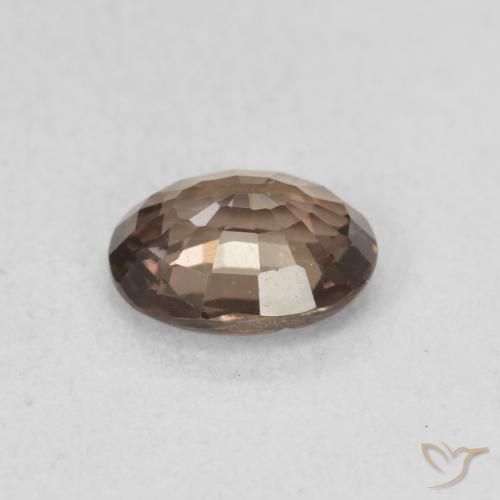 Granato cangiante Marrone Chiaro Medio naturale da 1.05 ct, Ovale, VVS-VS