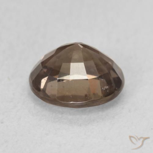 Granato cangiante Marrone Chiaro Medio naturale da 1.24 ct, Ovale, VVS-VS