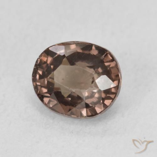 Granato cangiante Marrone Chiaro Medio naturale da 1.07 ct, Ovale, VVS-VS
