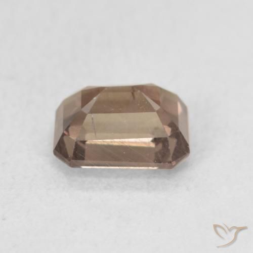 Granato cangiante Marrone Chiaro Medio naturale da 1.18 ct, Ottagonale / Taglio smeraldo, VS