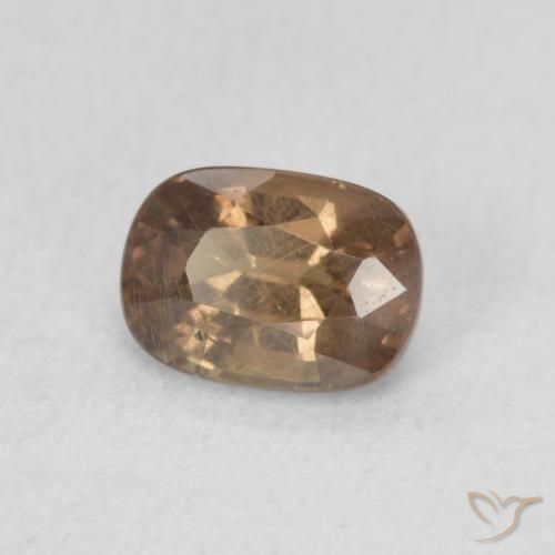 Granato cangiante Marrone scuro naturale da 1.08 ct, Ovale, VS