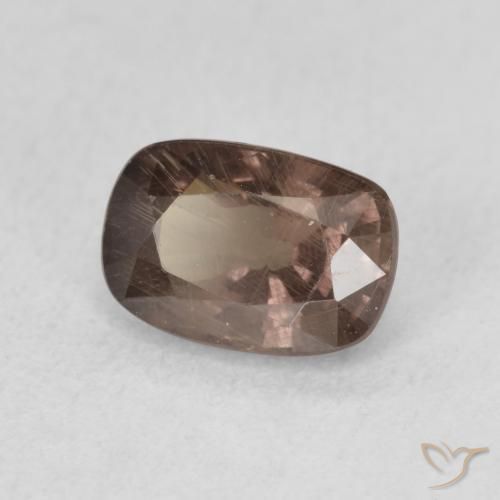 Granato cangiante Marrone Chiaro Medio naturale da 1.58 ct, Cuscino, VS