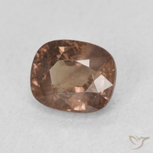 Granato cangiante Marrone Chiaro Medio naturale da 1.00 ct, Cuscino, VS
