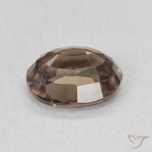 Granato cangiante Marrone Chiaro Medio naturale da 1.23 ct, Ovale, VS