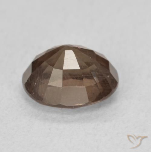 Granato cangiante Marrone Chiaro Medio naturale da 1.44 ct, Ovale, VS