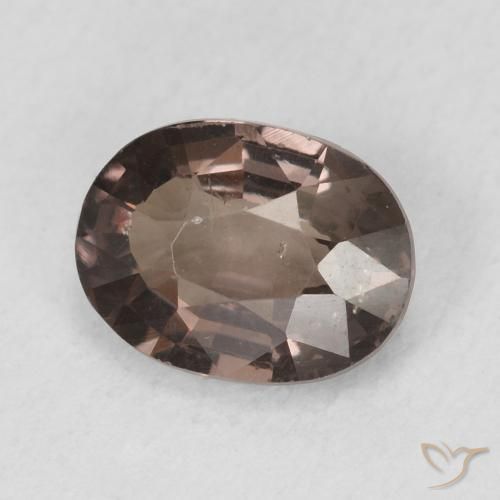 Granato cangiante Marrone Chiaro Medio naturale da 1.18 ct, Ovale, VS