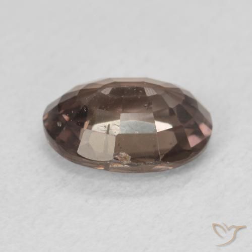 Granato cangiante Marrone Chiaro Medio naturale da 1.18 ct, Ovale, VS