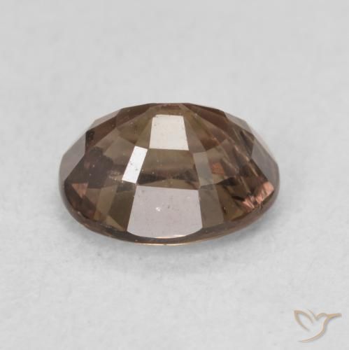 Granato cangiante Marrone Chiaro Medio naturale da 1.29 ct, Ovale, VS
