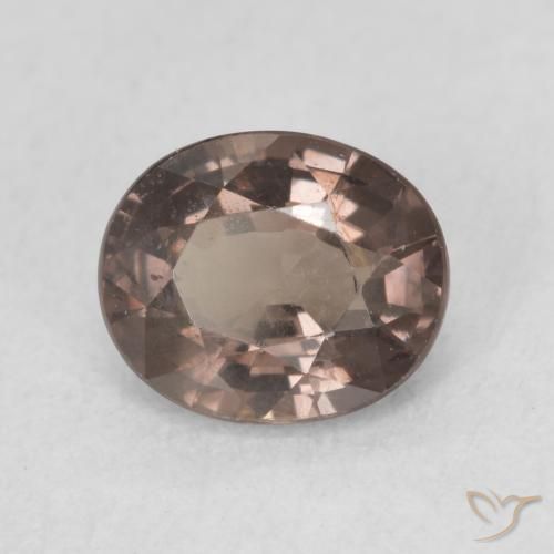 Granato cangiante Marrone Chiaro Medio naturale da 1.15 ct, Ovale, VS
