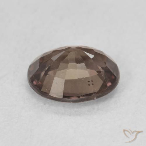 Granato cangiante Marrone Chiaro Medio naturale da 1.15 ct, Ovale, VS