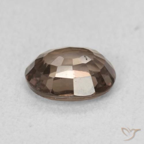 Granato cangiante Marrone scuro naturale da 0.94 ct, Ovale, VS