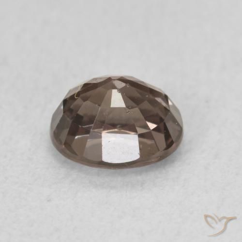 Granato cangiante Marrone scuro naturale da 1.00 ct, Ovale, VS