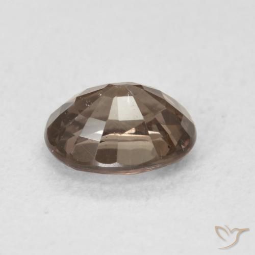 Granato cangiante Marrone scuro naturale da 0.97 ct, Ovale, VS