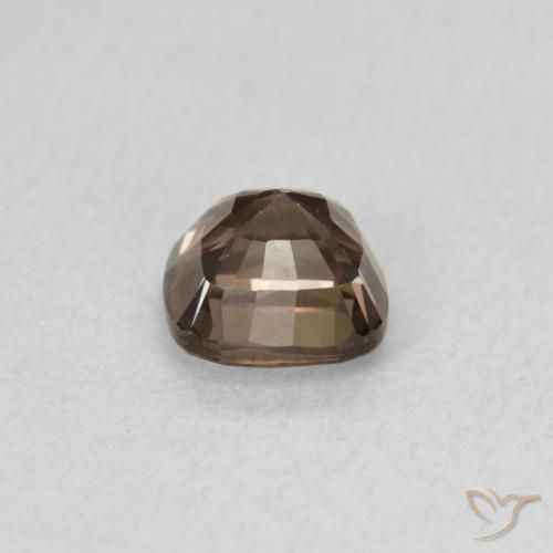 Granato cangiante Marrone Chiaro Medio naturale da 1.03 ct, Cuscino, VVS