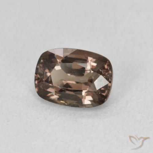 Granato cangiante Marrone Chiaro Medio naturale da 1.17 ct, Cuscino, VVS